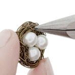 Гнездо проволочных птиц: шаг 21