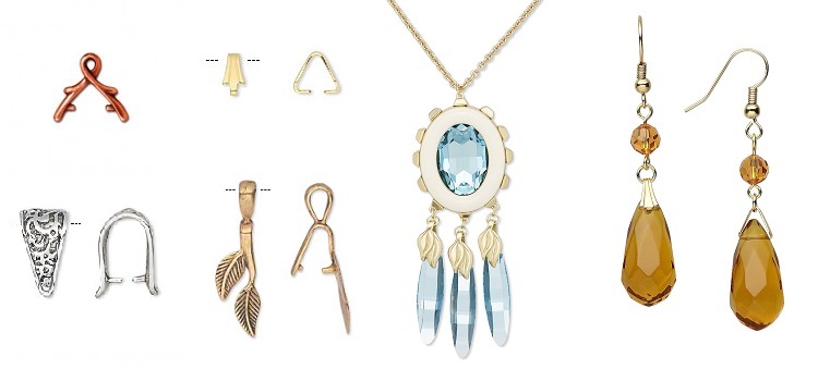 Зажимные держатели для бриолетов