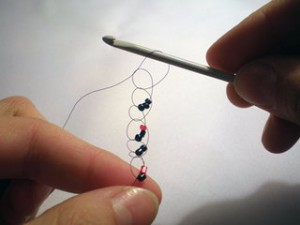 Воздушное вязаное колье легкий учебник